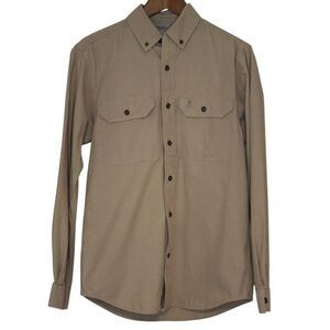 Carhartt Tan Button Down Shirt. Relaxed Fit. Size Small. Great Condition!!